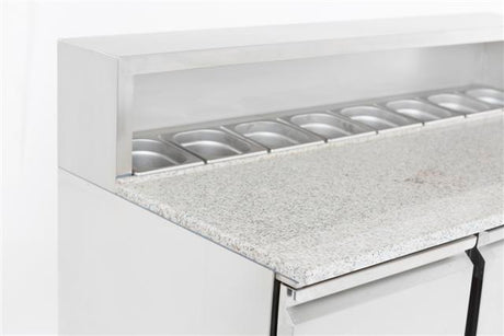 Pizzatisch / 3 Türen / 402 L / Combisteel