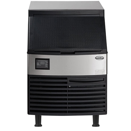 Eiswürfelmaschine / 73 kg/24 h / Bunker 36 kg / Eiswürfel 22×22×22 mm / luftgekühlt / Combisteel