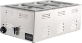 Elektrische Bain-Marie GN 1/1 mit Ablasshahn 1,2 kW von Combisteel – Produktansicht 4