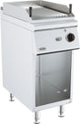 Gas-Lavasteingrill BASE 700 / 400 mm / 9 kW / Freistehend / Combisteel – für professionelle Gastronomie