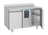 Kühltisch / 700 Serie / Energy Line / Monoblock / mit Aufkantung / 2 Türen / 281 L / Combisteel
