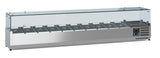 Kühlaufsatzvitrine / 10 x 1/4 GN / 2000 mm / 7950.5123 / Combisteel