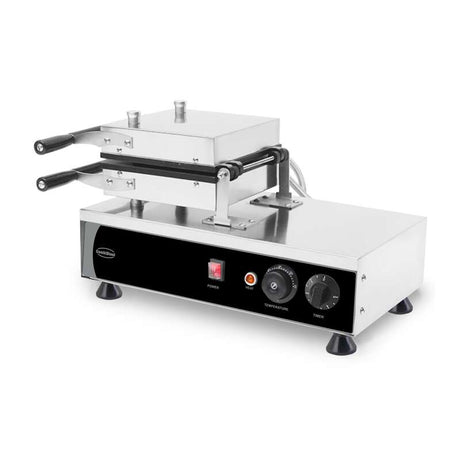 Combisteel Rotierendes Brüsseler Waffeleisen für 2 Waffeln für Gastronomie