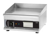 Elektrische Grillplatte / Chrom glatt / 500 mm / 3 kW / 230 V / Combisteel – elektrische Grillplatte für Gastronomie