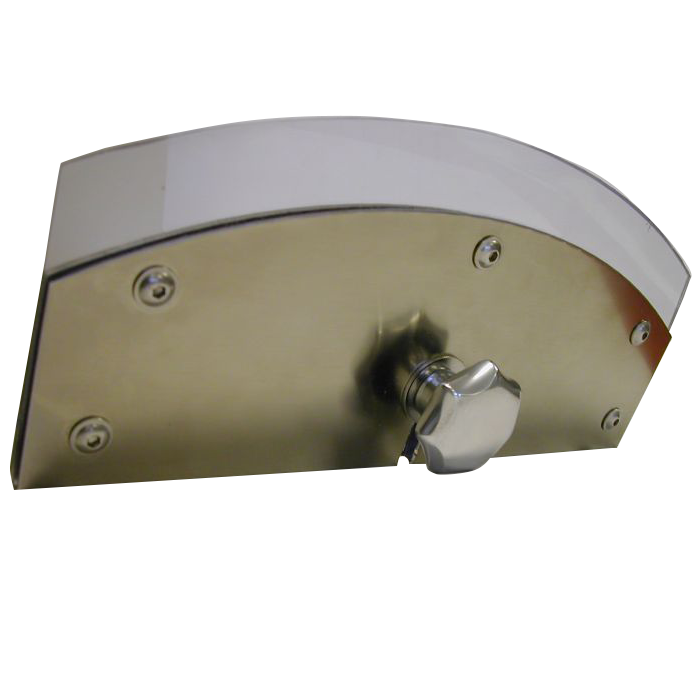 Abstreifschild für Teller / 250 mm / Combisteel