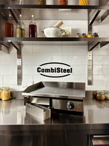 Elektrische Grillplatte / Glatt / 550 mm / 3 kW / 230 V / Combisteel – elektrische Grillplatte für Gastronomie