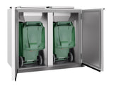 Abfallkühler / 2 ×  240 L / 1740 × 980 × 1280 mm / Combisteel