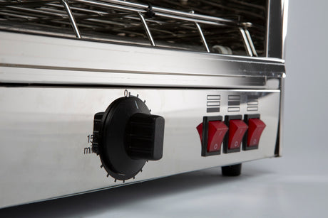 Salamander-Toaster / 2-stufig / Elektro / 3,6 kW / 230 V / Combisteel