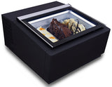 Speiseeisvitrine Tischmodell Selbstbedienung / Schwarz / Combisteel
