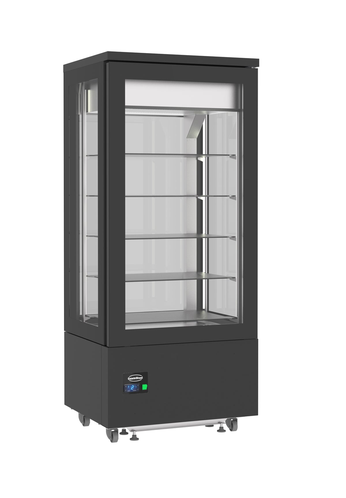 Pralinenvitrine / 400 L / 2 bis +10 °C / Combisteel
