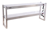 Halogen-Aufsatzbord 2-stufig 1500 mm von Combisteel