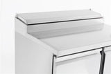 Saladette / 2 Türen / 5x 1/6 GN / Combisteel