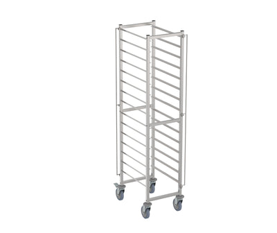 Regalwagen / 2/1 GN / 12 Führungen / 655 × 590 × 1785 mm / Combisteel