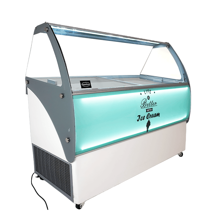 Speiseeisvitrine Curacao 10 x 5 L / Combisteel