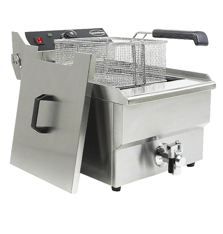 Elektrische Tischfritteuse 1 × 10 L / Combisteel