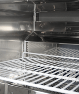 Umschaltbarer Edelstahl-Kühlschrank mit 1 Tür