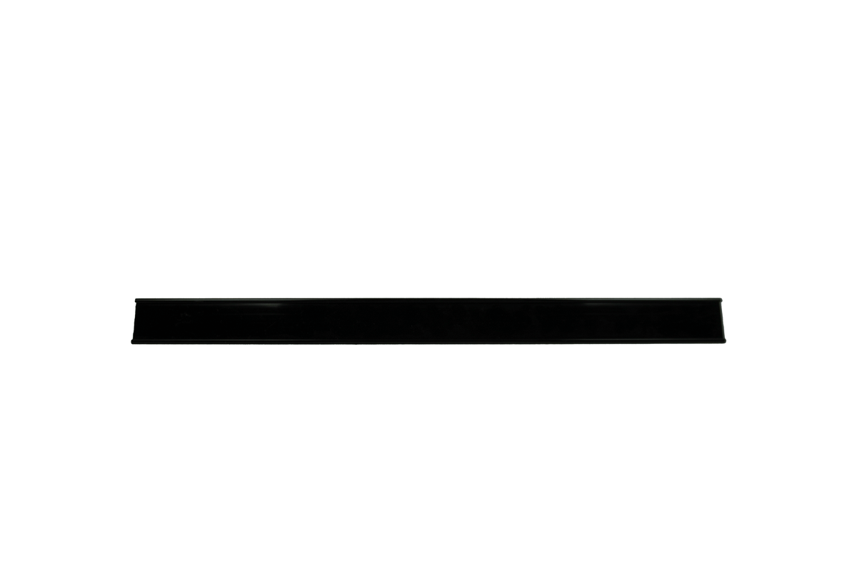 Preiskartenhalter / Schwarz / für 7455.2104 / 7455.2160 / Combisteel