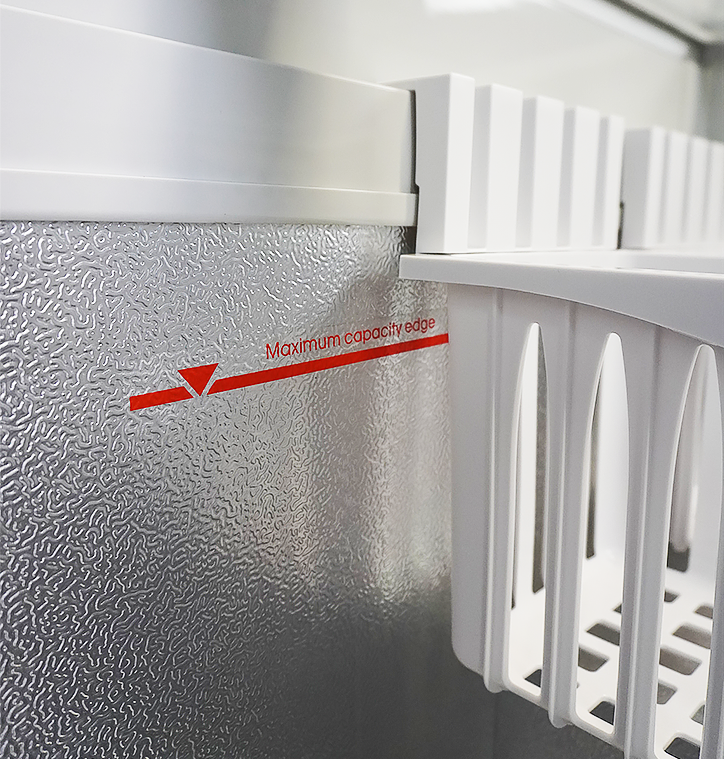 Eistruhe / 396 L / mit Glasschiebedeckel / Lotte / 0/10 | -18/-25 °C / 7086.0035 / Combisteel
