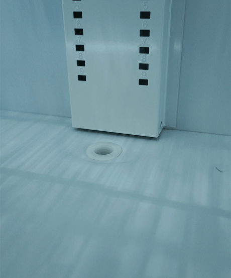 Combisteel / Getränkekühlschrank 3 Glastüren / 1530 L / Silber