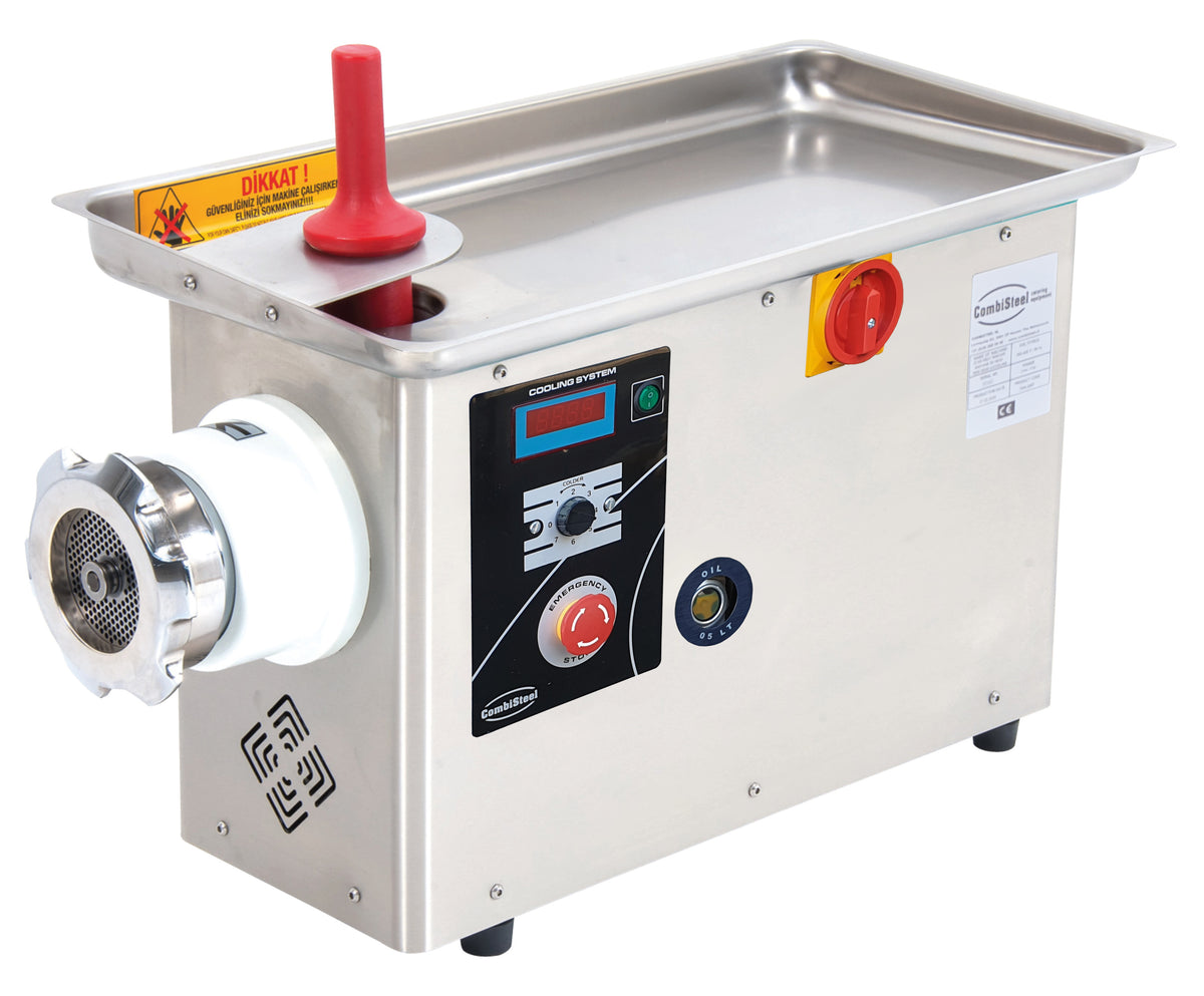 Fleischwolf / Größe 32 / 600 KG/H / 400 V / mit gekühltem Kopf / Combisteel