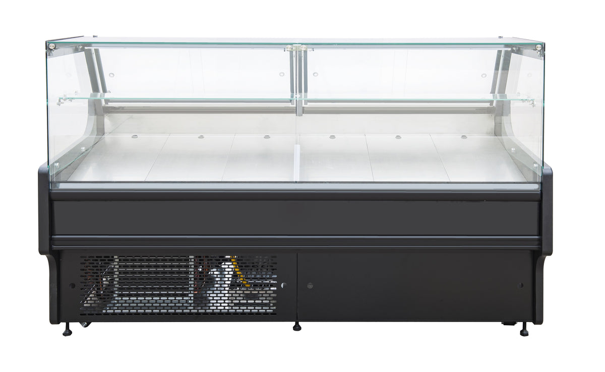 Kühltheke / Thomas / 1.3 / 310 L / Schwarz / Combisteel