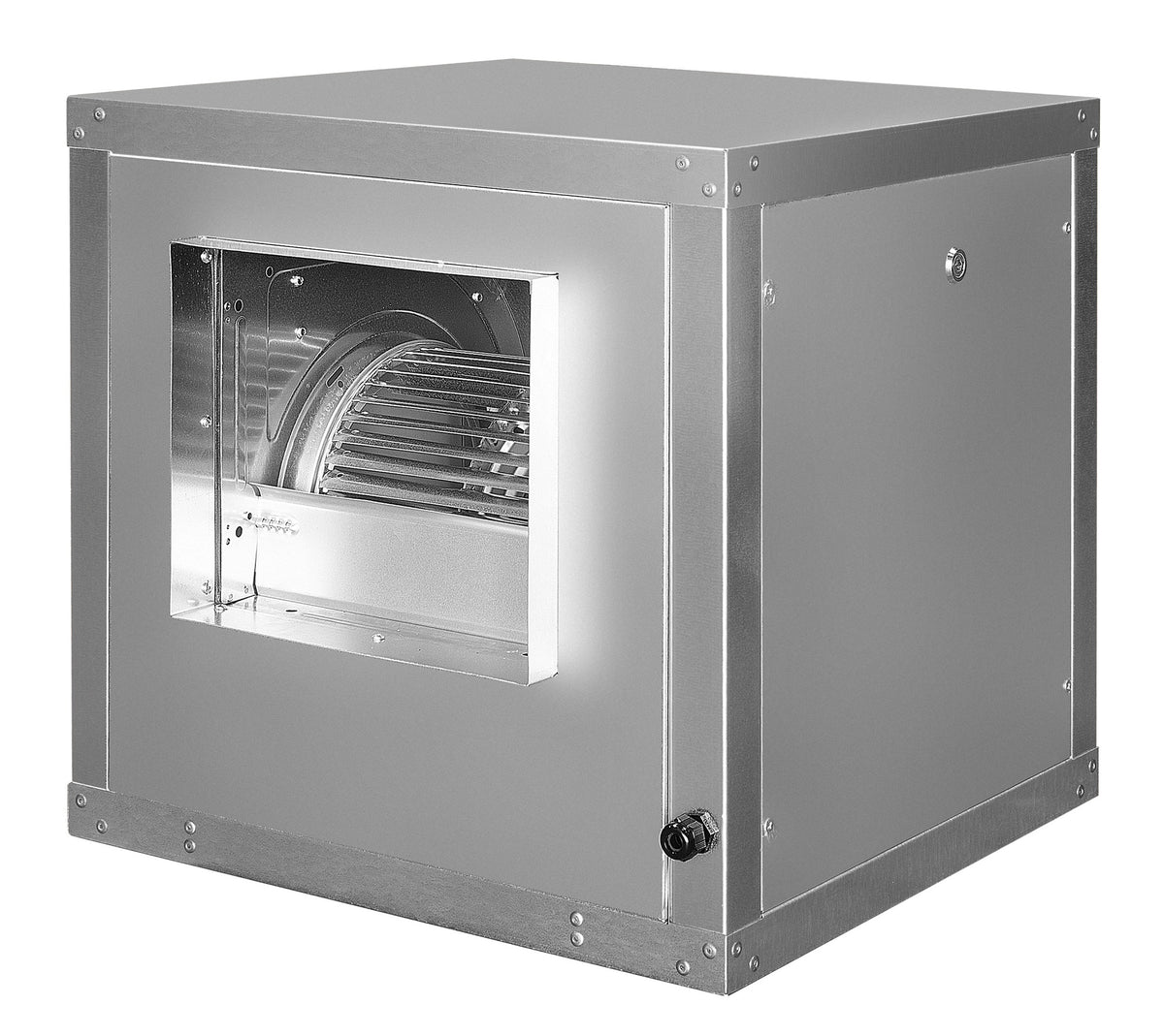 Lüftungsventilator / in Box / 6000 m³/h / 620 × 675 × 640 mm / Combisteel