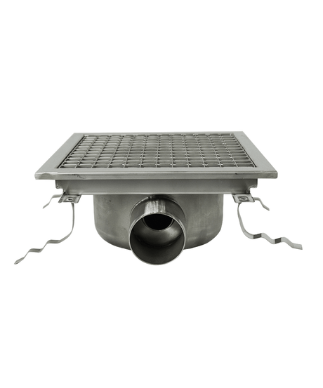 Bodenablauf / 300 × 300 × 131 mm / Combisteel
