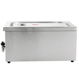 Sous-Vide-Garer / 1/1GN / 24 L / 45-95 °C / 580 × 360 × 296 mm / Combisteel