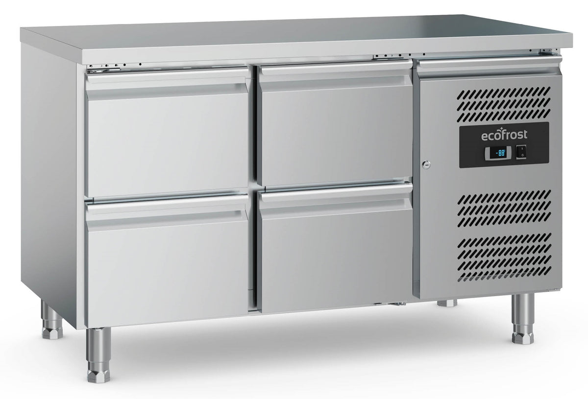 Kühltisch / 700 Serie / 4 Schubladen / 282 L / Combisteel