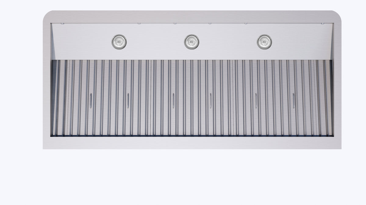 Wandhaube / mit Motor / 1200 × 560 × 250 mm / Combisteel