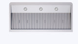 Wandhaube / mit Motor / 1200 × 560 × 250 mm / Combisteel