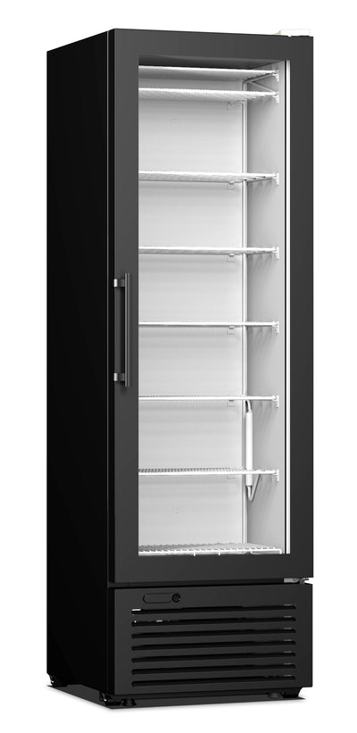 Eistiefkühlschrank mit Glastür 300 L