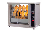 Elektrischer Hähnchengrill / 4 Körbe / 5.4 kW / Combisteel – Hähnchengrill für Gastronomie und Imbiss