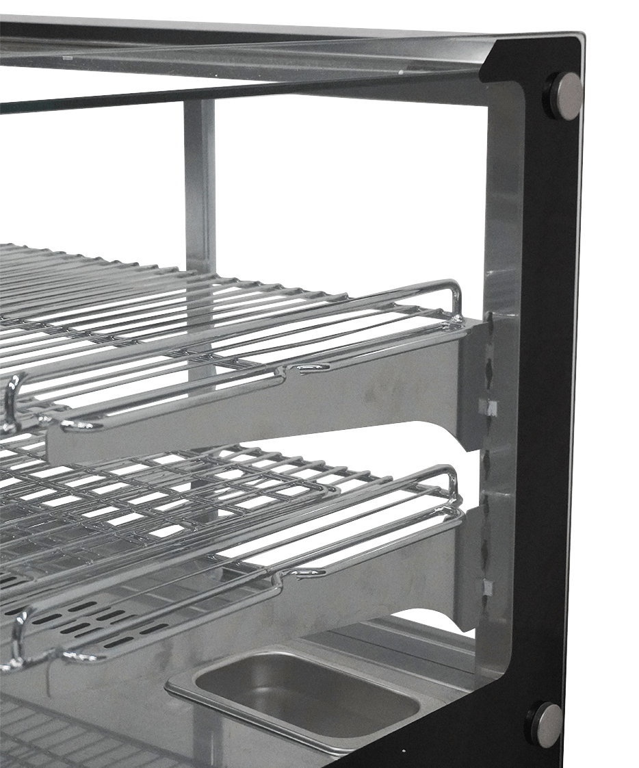 Wärmevitrine 174 L +30 bis +90 °C – Detailansicht 9