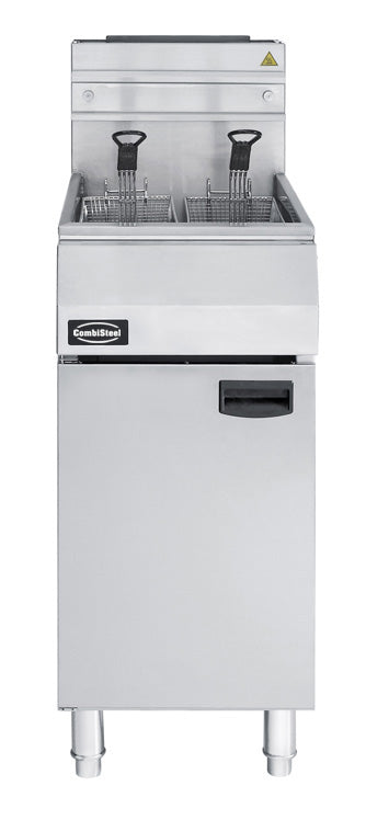 Gas-Standfritteuse / Erdgas / 21–25 L / 24 kW / Combisteel