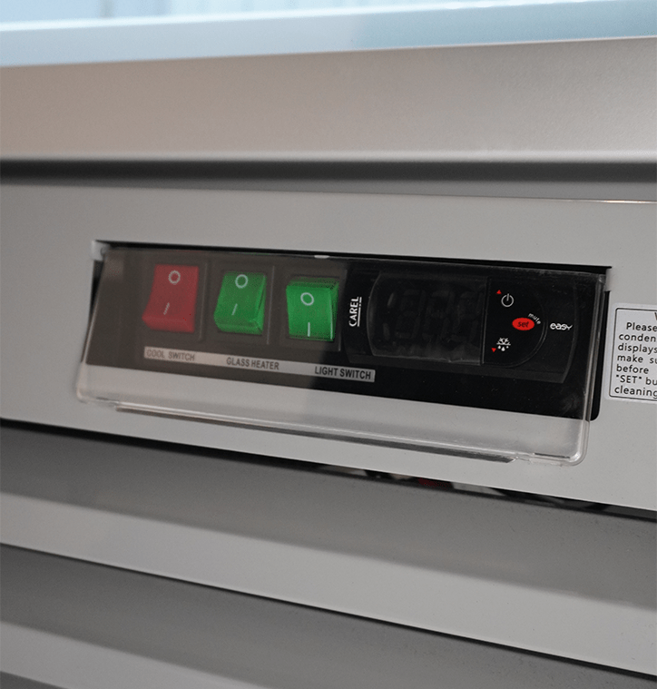 ФРИЗЕР С 1 СТЪКЛЕНА ВРАТА JDE-600F