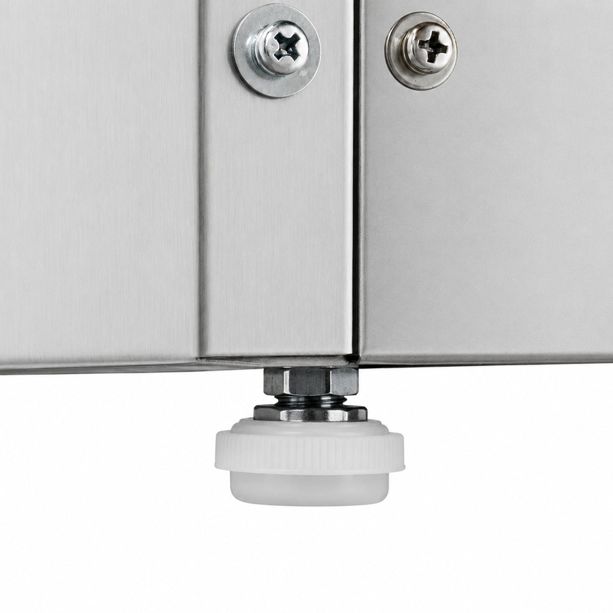 Edelstahl Kühlschrank / Tischmodell / 1 Tür / 130 L / Combisteel