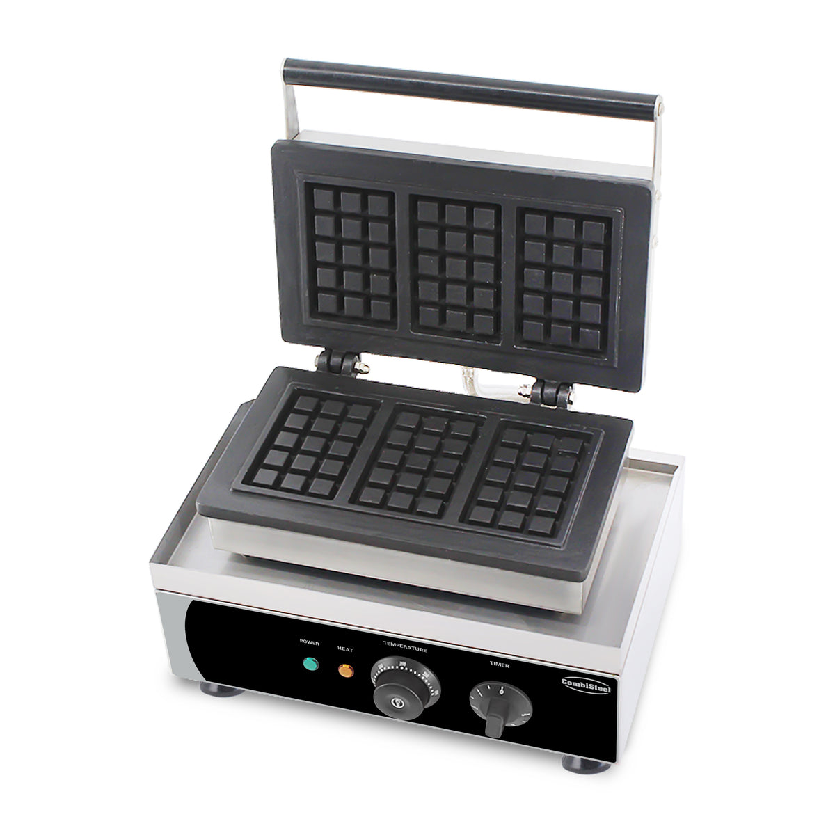 Brüsseler Waffeleisen für 3 Waffeln – 5. Produktansicht