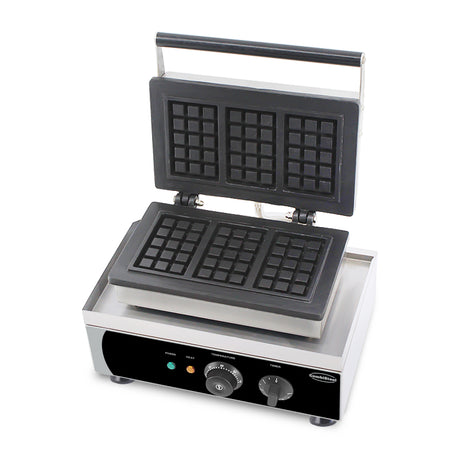 Brüsseler Waffeleisen für 3 Waffeln – 5. Produktansicht