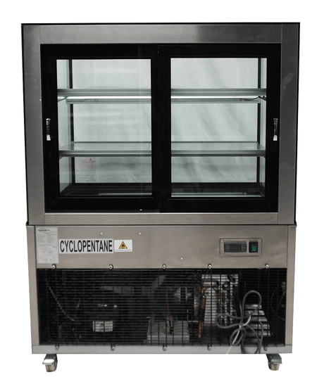 Kühlvitrine für Kuchen und Snacks 270 L