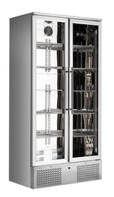 Barkühler / 2 Türen / 458 L / Edelstahl / 900 × 515 × 1820 mm / Combisteel