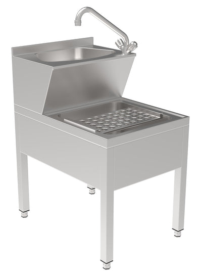 Handwaschbecken / 500 × 700 × 850 mm / Combisteel