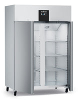Edelstahl-Tiefkühlschrank RFS 1200 L mit Lüfter / Combisteel