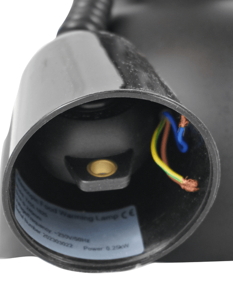 Hänge-Wärmelampe / CH-04 / Schwarz / Ø 240 mm / 0,25 kW / 230 V / Combisteel