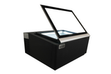 Speiseeisvitrine Tischmodell Bedienungsseite / Schwarz / Combisteel