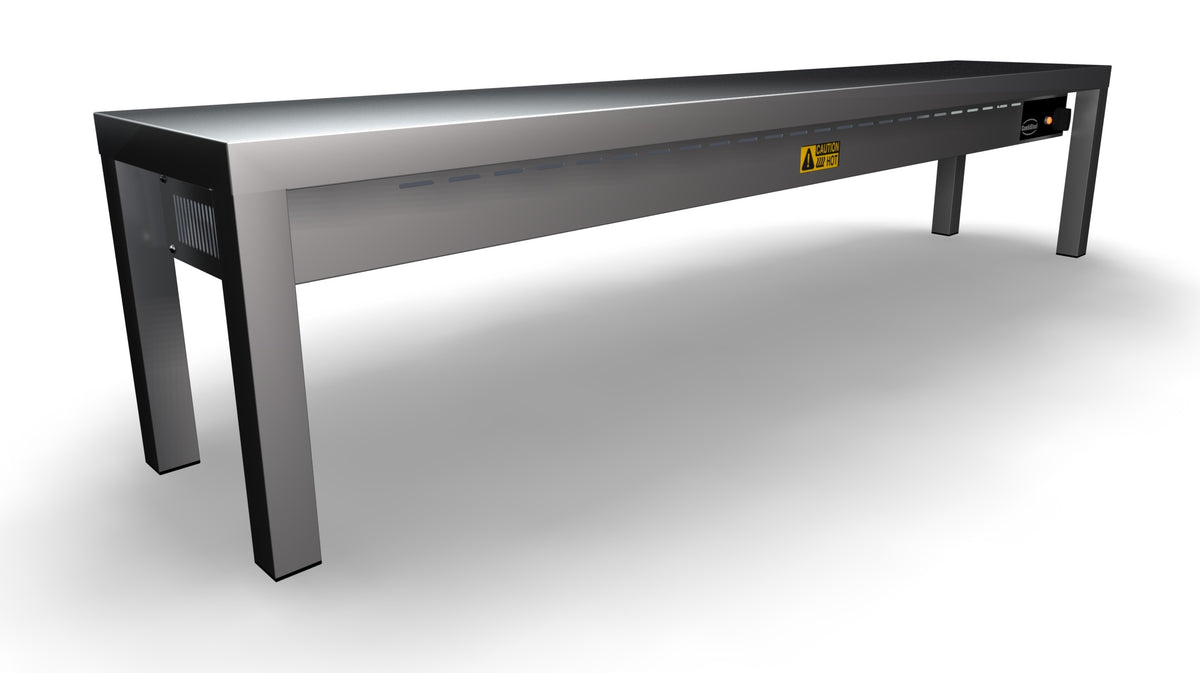 Keramik-Aufsatzbord 1-stufig 1600 mm – Detailansicht 2