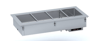 Einbau Bain-Marie 3 × 1/1 GN mit automatischer Wasserbefüllung von Combisteel