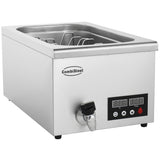 Sous-Vide-Garer / 1/1GN / 24 L / 45-95 °C / 580 × 360 × 296 mm / Combisteel