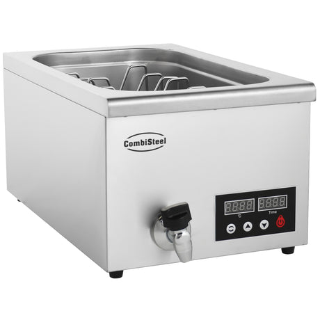 Sous-Vide-Garer / 1/1GN / 24 L / 45-95 °C / 580 × 360 × 296 mm / Combisteel