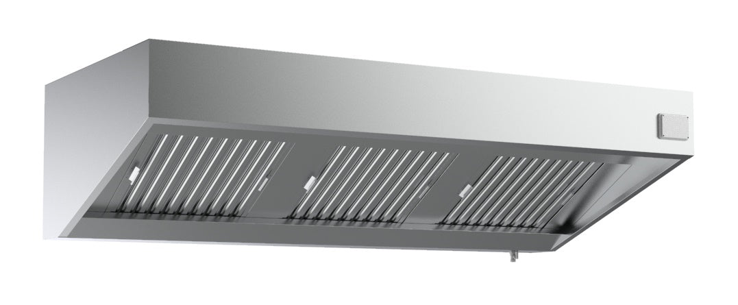 Wandhaube / mit Motor / 2400 × 1100 × 540 mm / Combisteel